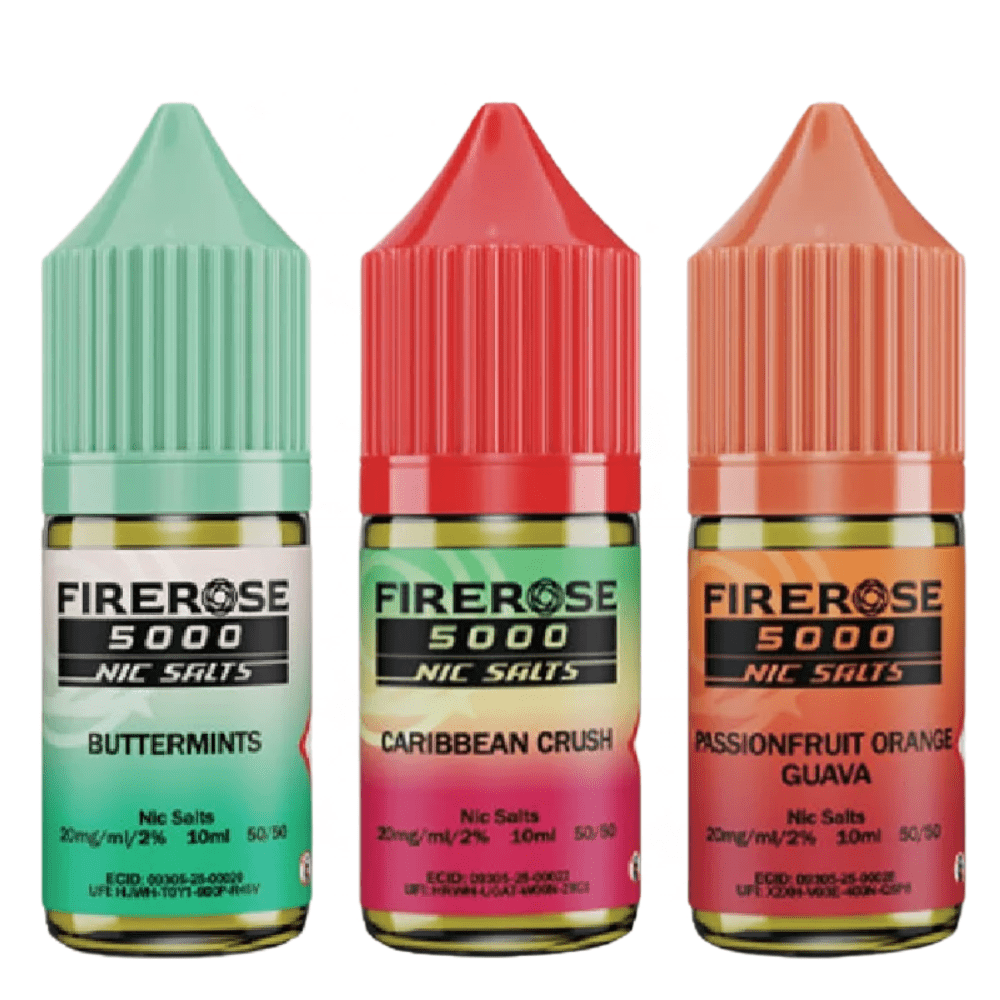 Elux FireRose 5000 Nic Salts - Eliquid Base - Butter Mints