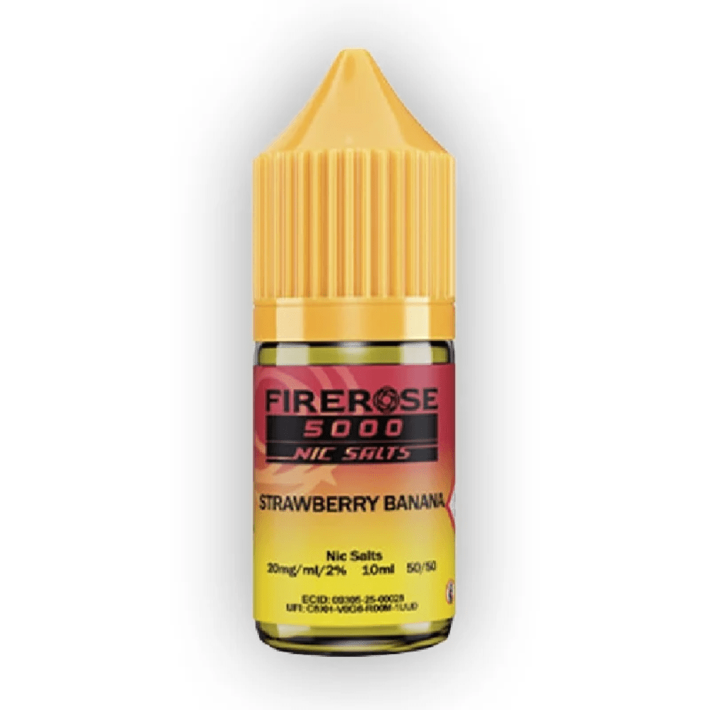 Elux FireRose 5000 Nic Salts - Eliquid Base - Strawberry Banana