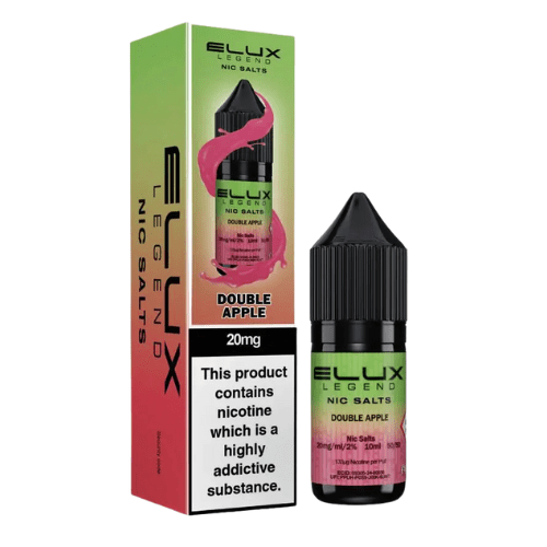 Elux Legend 10ml Nic Salt 1 X PIECE - Eliquid Base - Double Apple