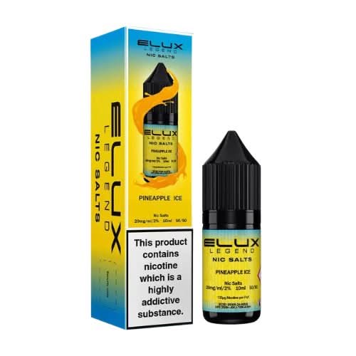 Elux Legend 10ml Nic Salt - Pack of 10  - Pineapple Ice