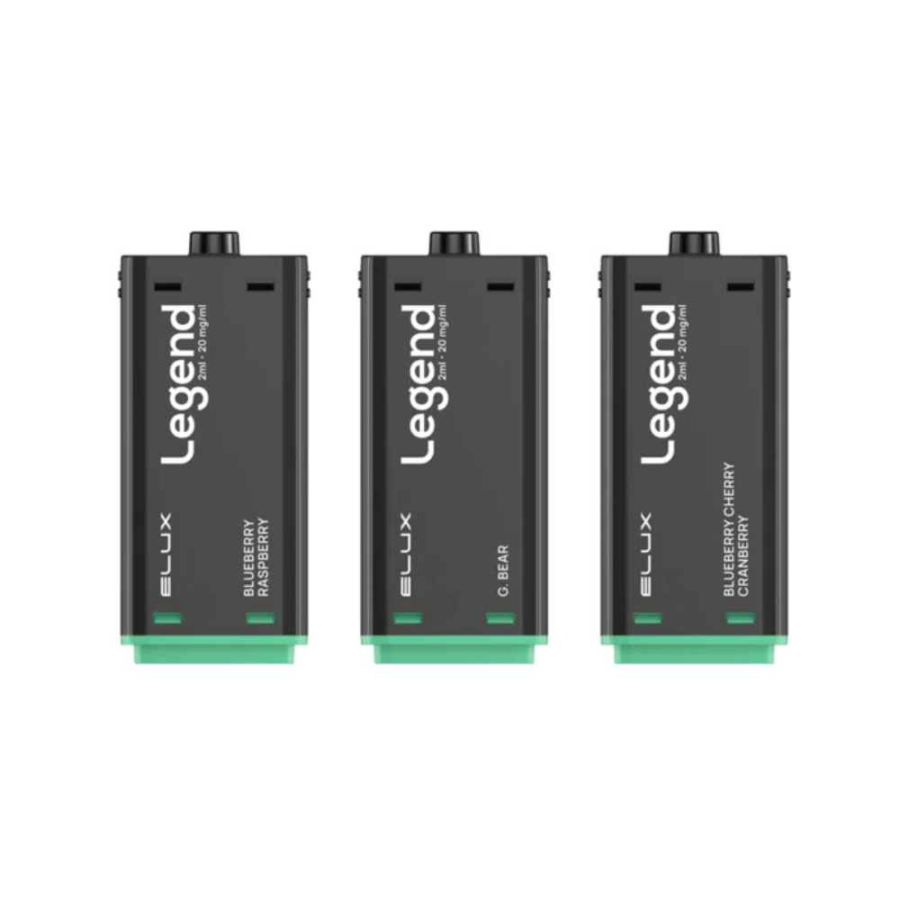 Elux Legend 1500 Prefilled Pods - Eliquid Base - Banana Ice