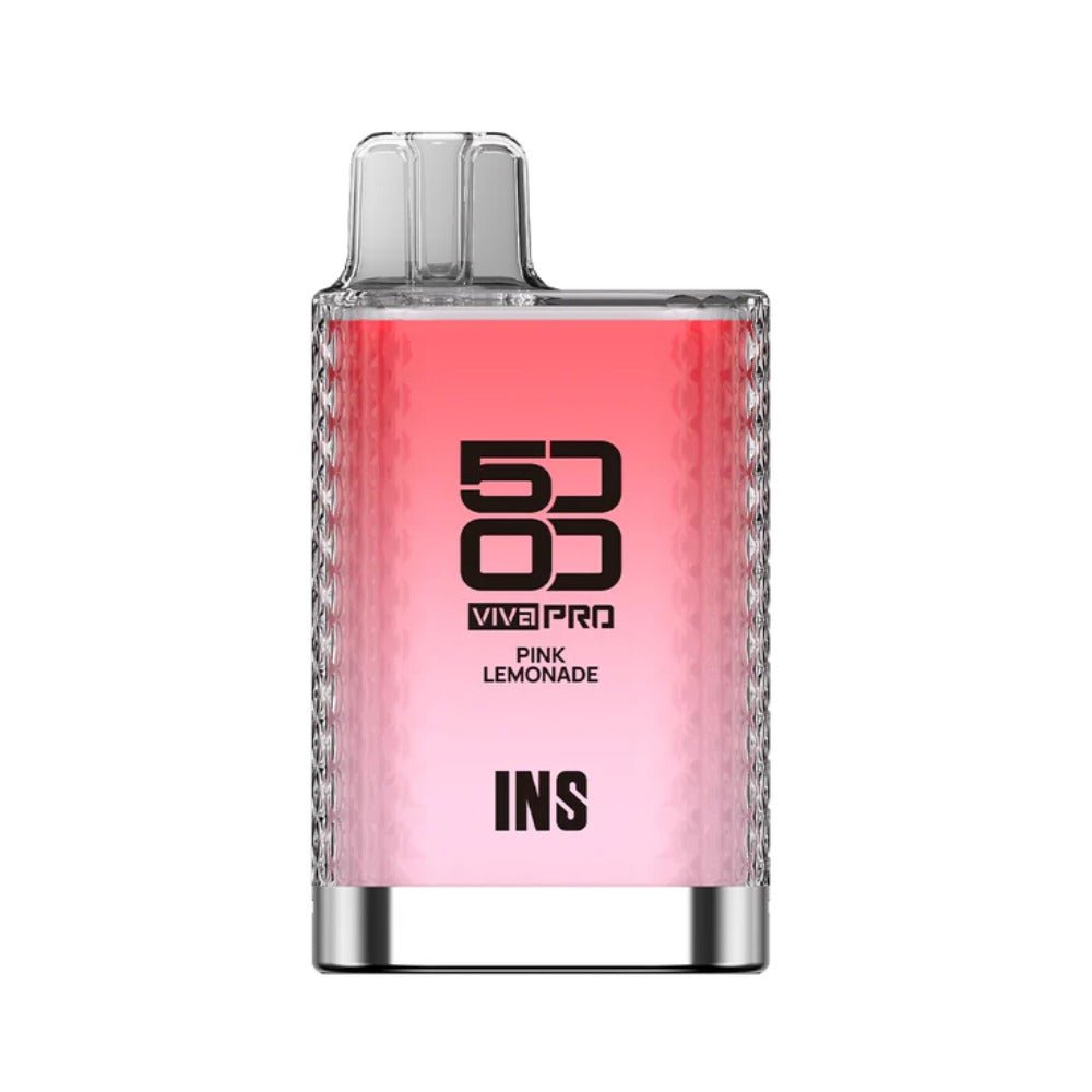 Elux Viva Pro 5000 Puff Disposable Vape - Eliquid Base - Pink lemonade