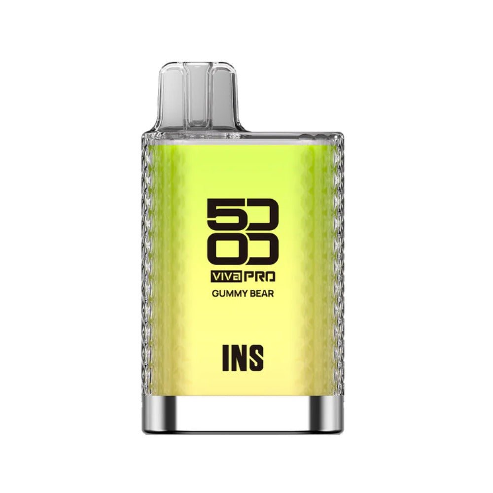 Elux Viva Pro 5000 Puff Disposable Vape - Eliquid Base - Gummy bear