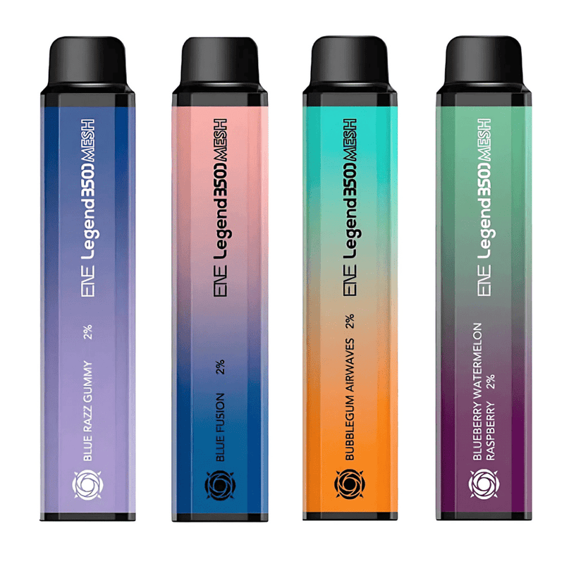 ENE Legend Mesh 3500 Disposable Pod Device - Eliquid Base - Blueberry Raspberry Ice