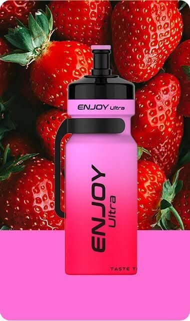 Enjoy Ultra 9000 Disposable Vape  - Strawberry Ice