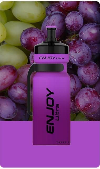 Enjoy Ultra 9000 Disposable Vape  - Grape