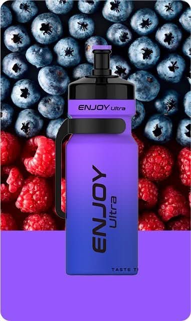 Enjoy Ultra 9000 Disposable Vape  - Blueberry Raspberry