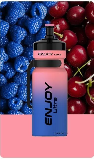 Enjoy Ultra 9000 Disposable Vape  - Blue Razz Cherry