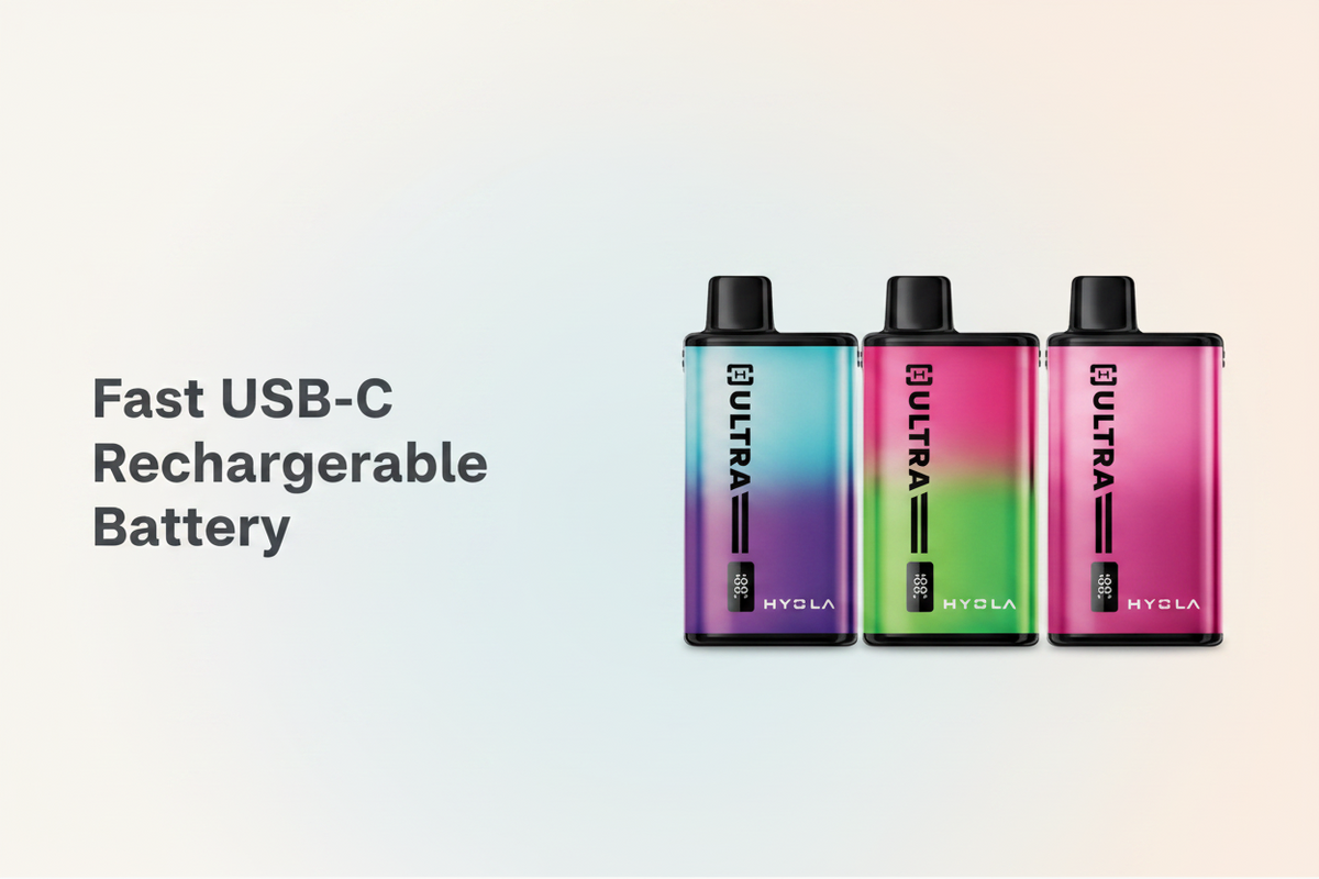 Fast USB-C Rechargeable Battery