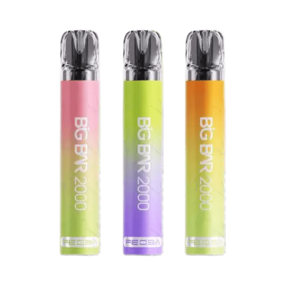 FEOBA Big Bar 2000 Disposable Vape Device - Eliquid Base - Blueberry Sour Raspberry