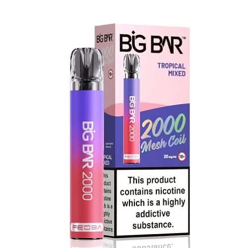 Feoba Big Bar 2000 Disposable Vape Device  - Tropical Mixed