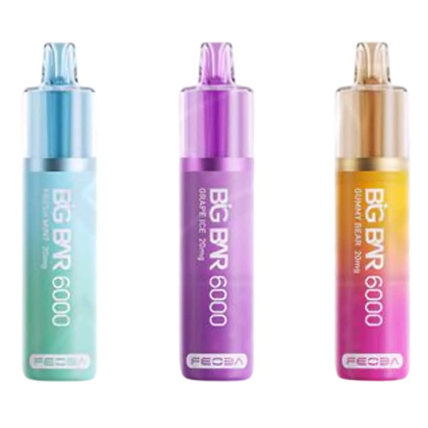 Feoba Big Bar 6000 Puffs Disposable Vape Device - Eliquid Base Feoba Big Bar 6000 Puffs Disposable Vape Device - Eliquid Base