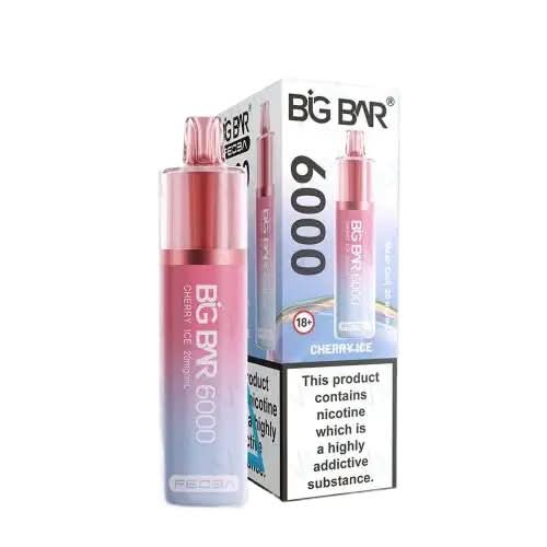 Feoba Big Bar 6000 Puffs Disposable Vape Device  - Cherry Ice