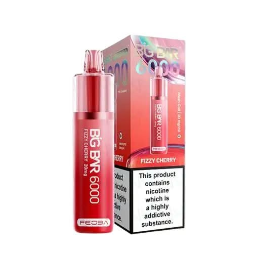 Feoba Big Bar 6000 Puffs Disposable Vape Device  - Fizzy Cherry