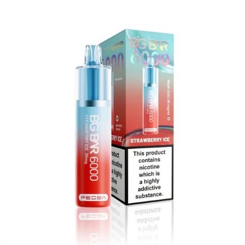 Feoba Big Bar 6000 Puffs Disposable Vape Device  - Strawberry Ice