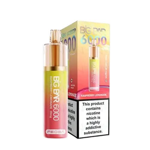 Feoba Big Bar 6000 Puffs Disposable Vape Device| Pack Of 5 - Eliquid Base Feoba Big Bar 6000 Puffs Disposable Vape Device| Pack Of 5 - Eliquid Base