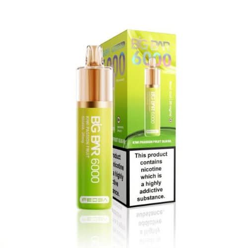 Feoba Big Bar 6000 Puffs Disposable Vape Device  - Kiwi Passion Fruit Guava