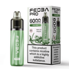 Feoba Pro 6000 Disposable Device 20MG - Pack of 5 - Eliquid Base - Fresh Mint