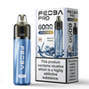 Feoba Pro 6000 Disposable Device 20MG - Pack of 5 - Eliquid Base - Blue Razz Lemonade