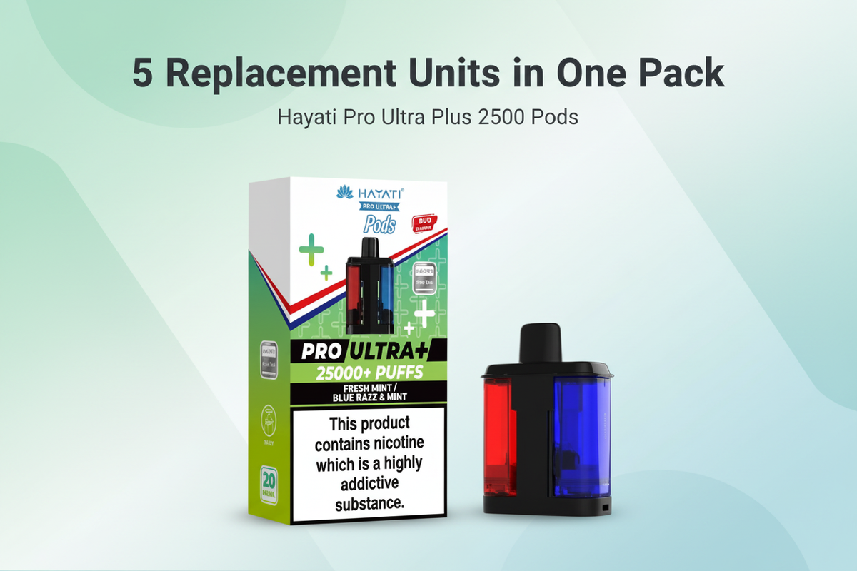 Five Replacement Units in One Pack