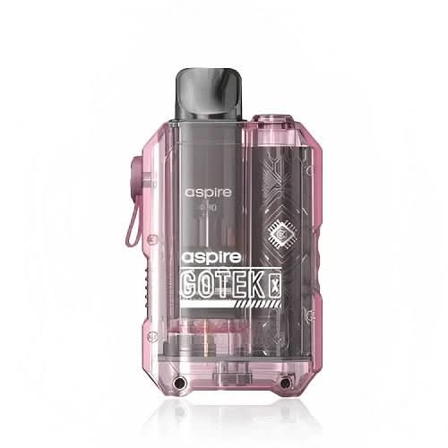 Aspire Gotek X Pod Kit + 3XFlow Bar 10ml Nic Salt (Bundle Deal) -Pink