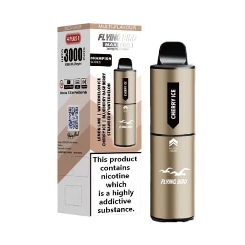 Flying Bird Max Pro 3000 Puffs Disposable Vape 20mg  - Champion Series