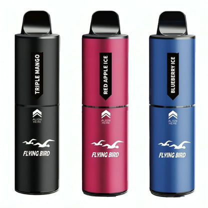 Flying Bird Max Pro 3000 Puffs Disposable Vape - 20MG - Eliquid Base - Dark Grey Series