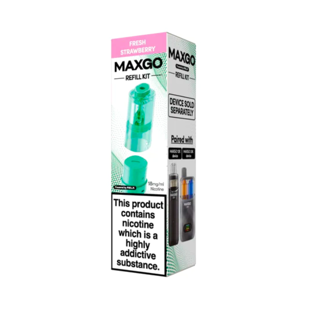 Box of 5 - Relx Maxgo 12K/33K Prefilled Pods Refill