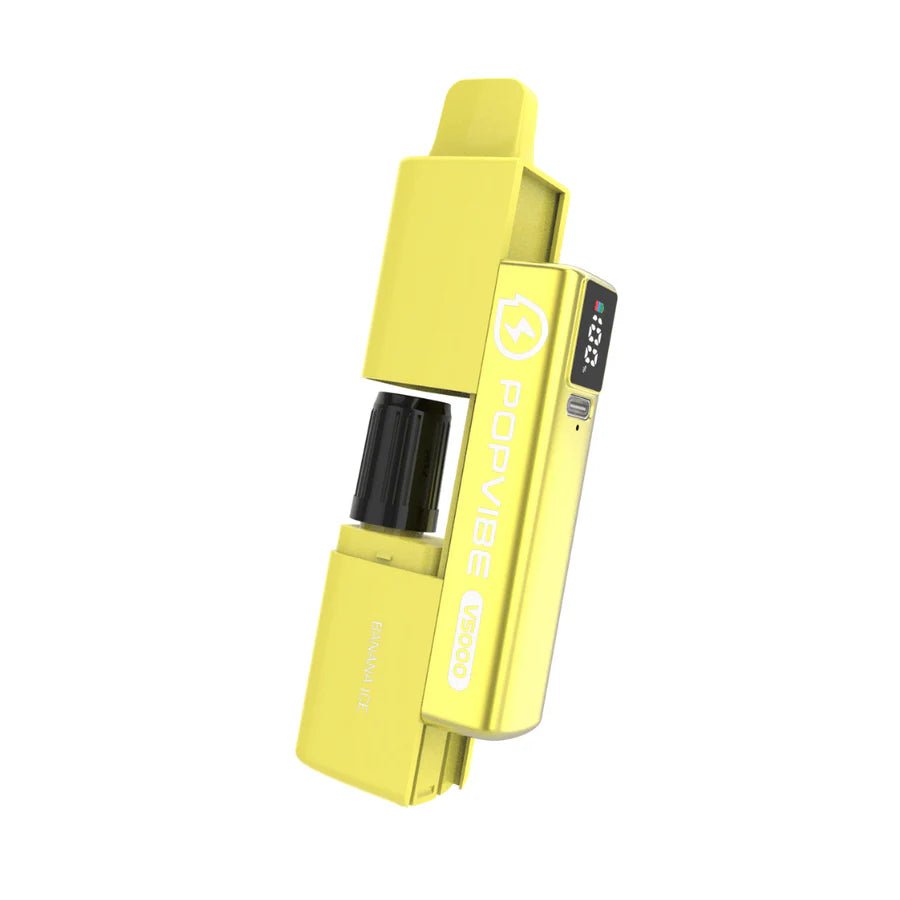 Geekvape PopVibe V5000 Disposable Vape Pod Kit | Box of 5 - Eliquid Base - Banana Ice