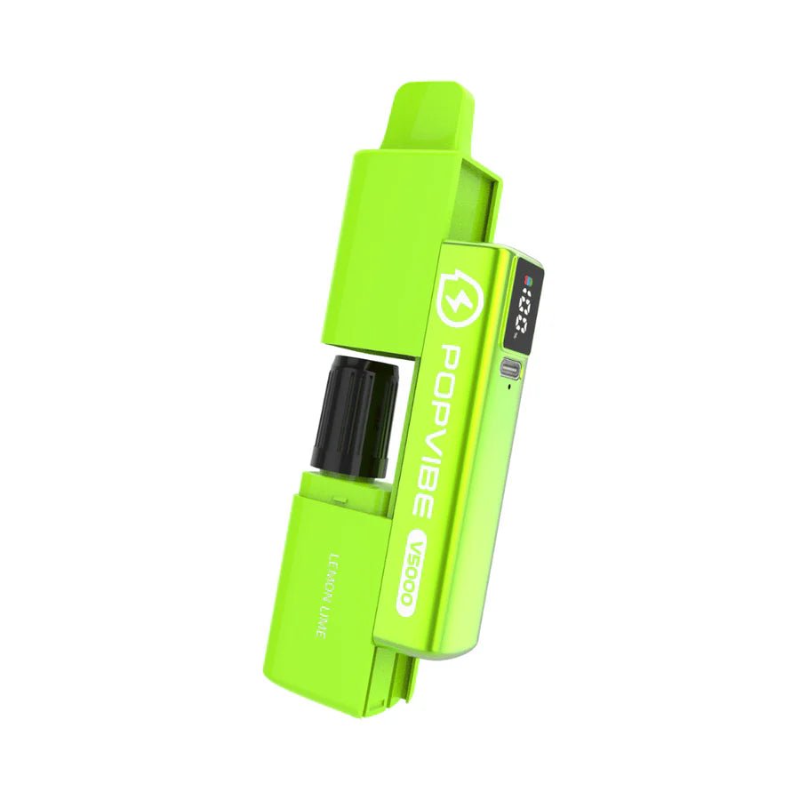 Geekvape PopVibe V5000 Disposable Vape Pod Kit | Box of 5 - Eliquid Base - Lemon Lime
