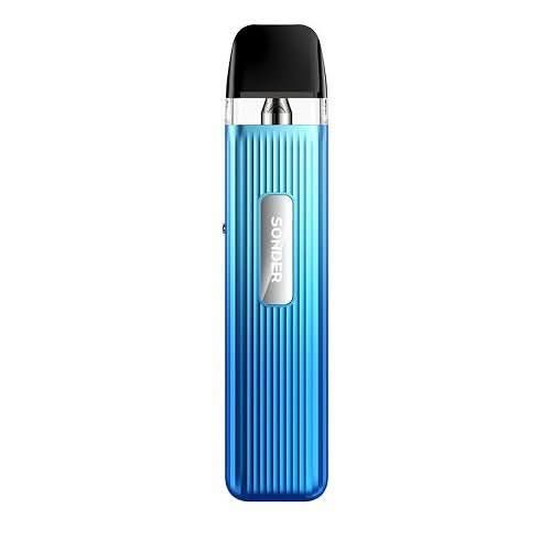 Geekvape Sonder Q Pod Kit + 3XFlow Bar 10ml Nic Salt (Bundle Deal) - Eliquid Base - Sky Blue