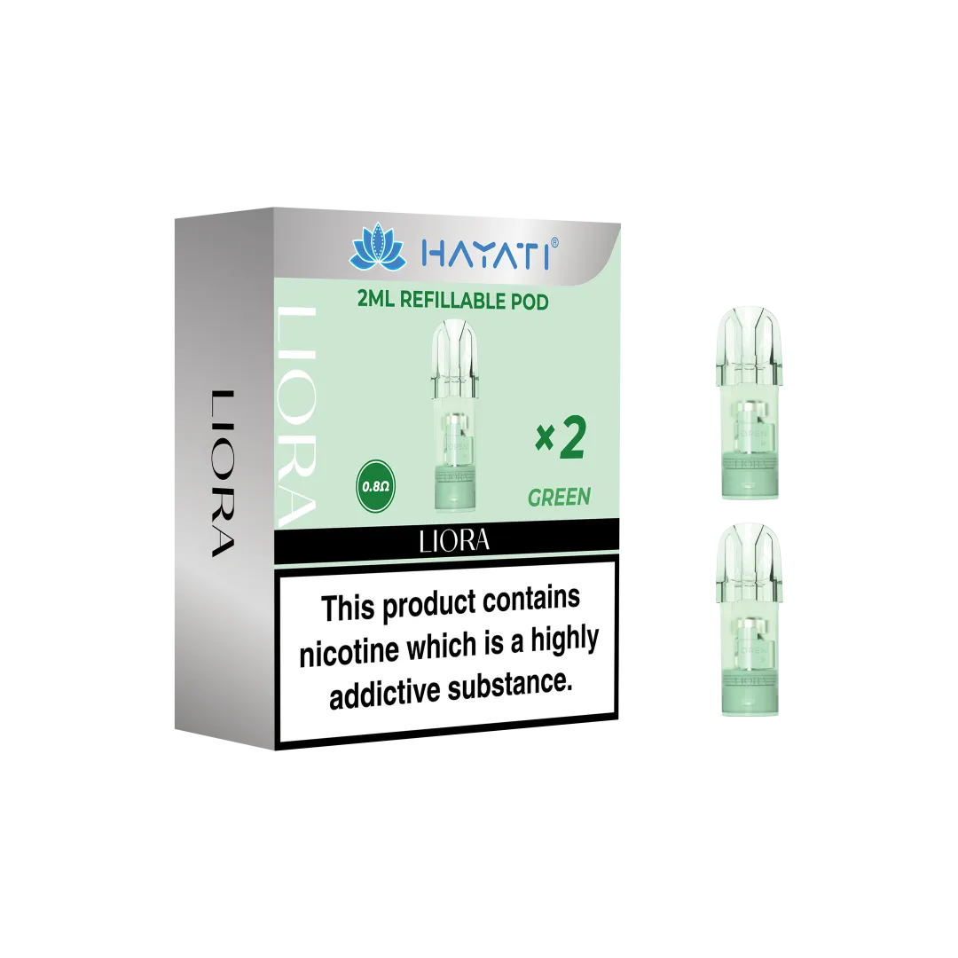 Hayati Liora Refilleable Replacement Pods Pack of 2
