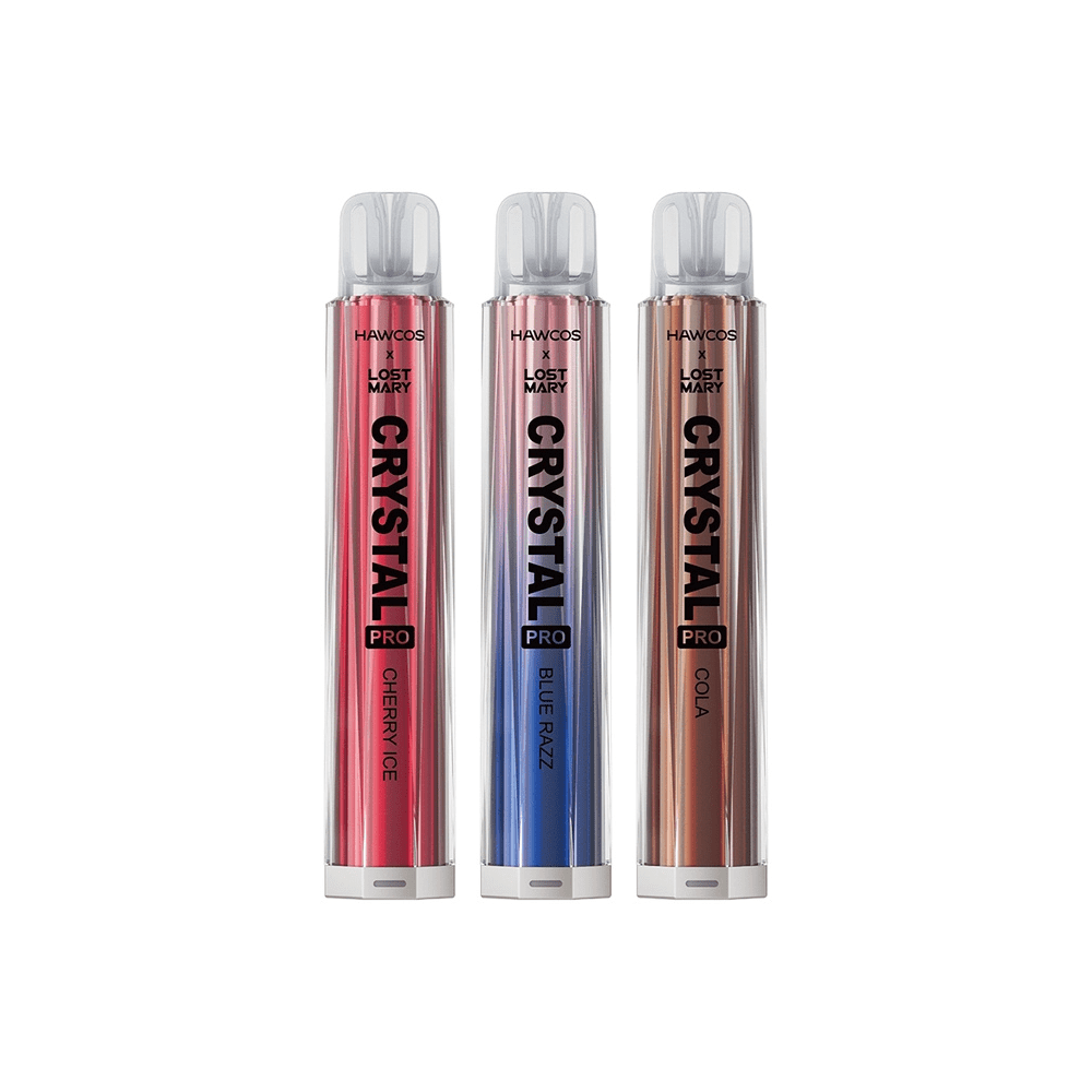 Hawcos x Lost Mary Crystal Pro 600 Prefilled Pod Kit - Eliquid Base - Blackberry Blueberry