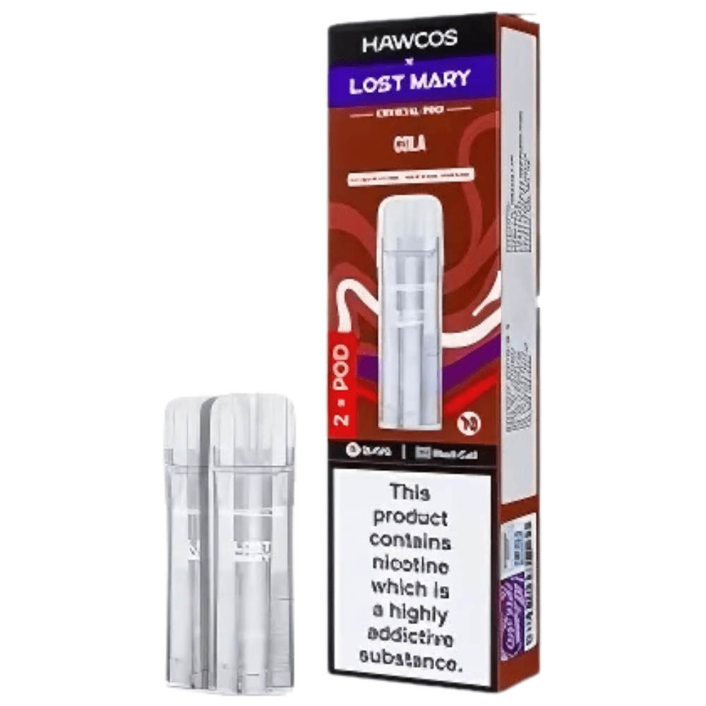 Hawcos x Lost Mary Crystal Pro Prefilled Pods - Eliquid Base - Cola