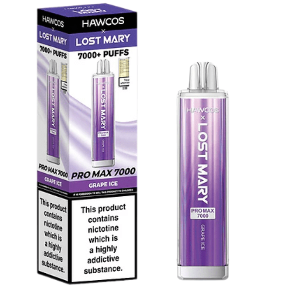 Hawcos x Lost Mary Pro Max 7000 disposable vape Device - Eliquid Base - Fruit Medley