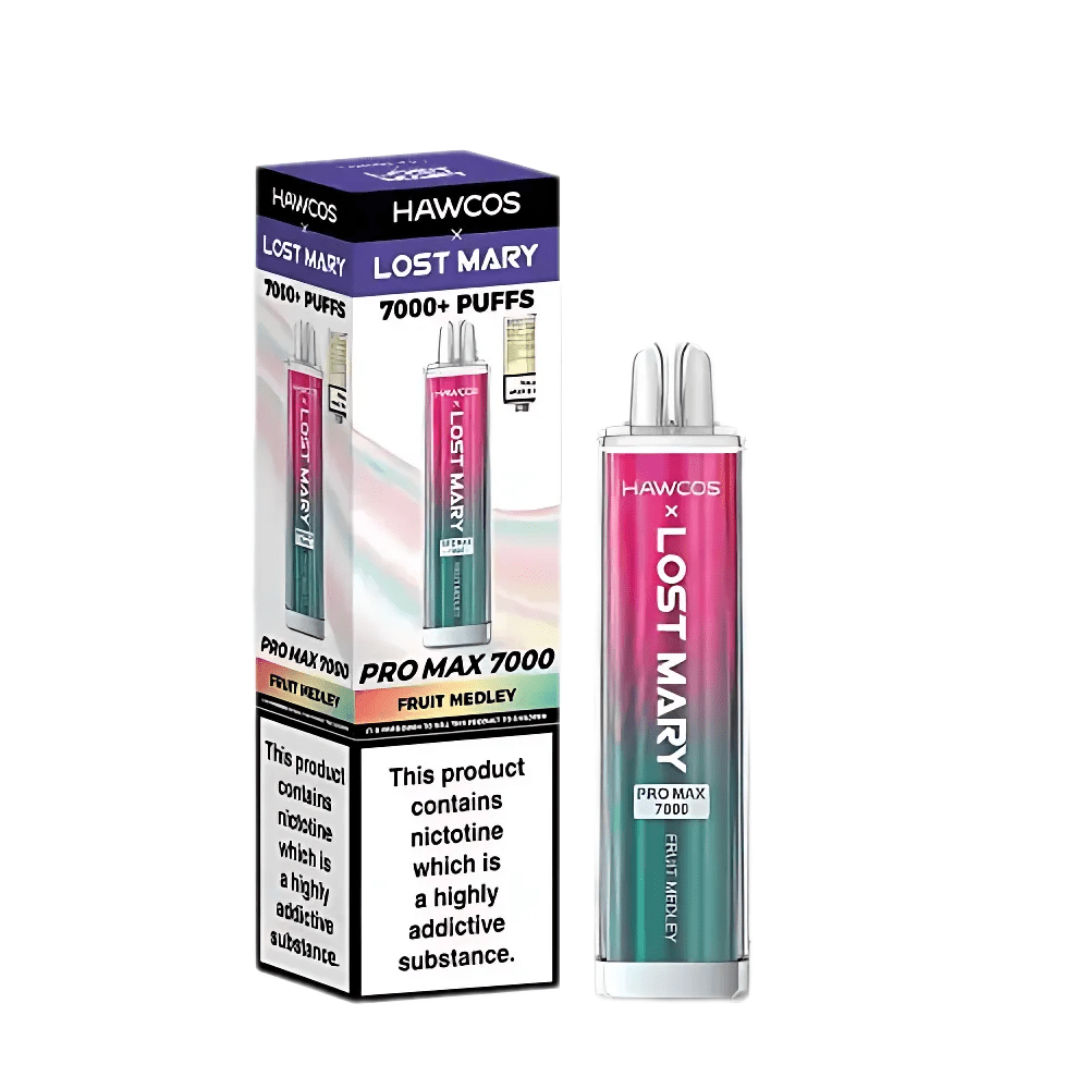 Hawcos x Lost Mary Pro Max 7000 disposable vape Device - Eliquid Base - Fruit Medley