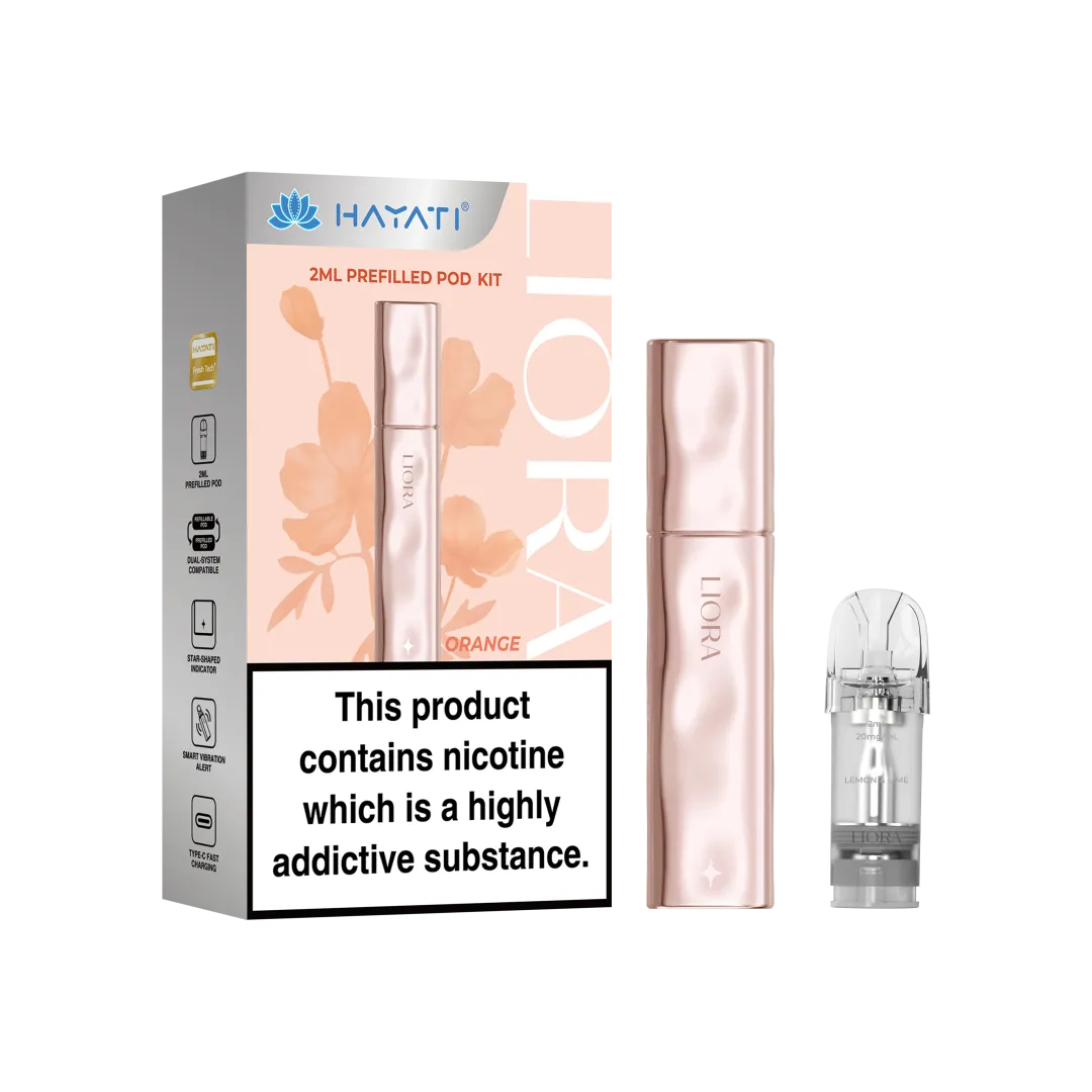 Hayati Liora Refilleable/Prefilled Pod Vape Kit - £12.89 or 3 for £25