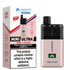 Hayati Mini Ultra 1500 Disposable Vape Device - 20MG Pack of 5 - Eliquid Base - Straw'Cranberry Cherry / Cherry Ice