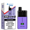 Hayati Mini Ultra 1500 Disposable Vape Device - 20MG Pack of 5 - Eliquid Base - Blueberry Raspberry