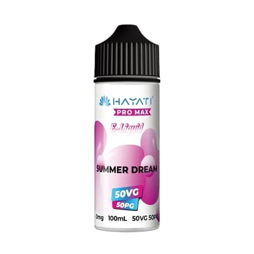 Hayati Pro Max 100ml E-Liquid Shortfill  50VG/50PG - Summer Dream
