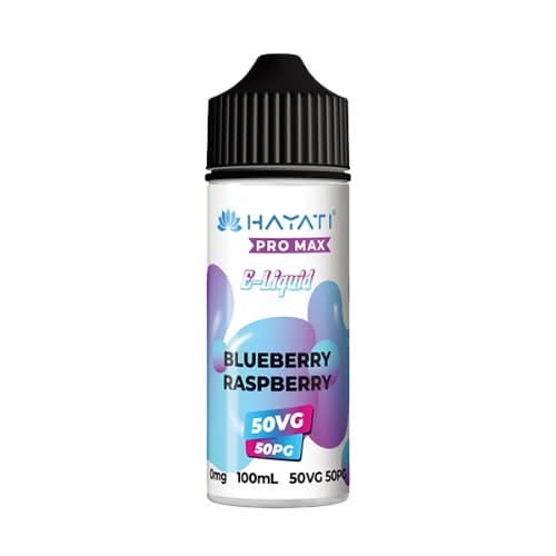 Hayati Pro Max 100ml E-Liquid Shortfill  50VG/50PG  - Blueberry Raspberry