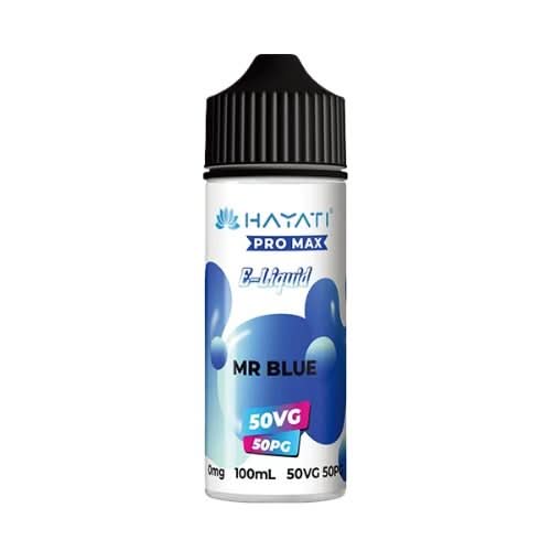 Hayati Pro Max 100ml E-Liquid Shortfill  50VG/50PG  - Mr. Blue