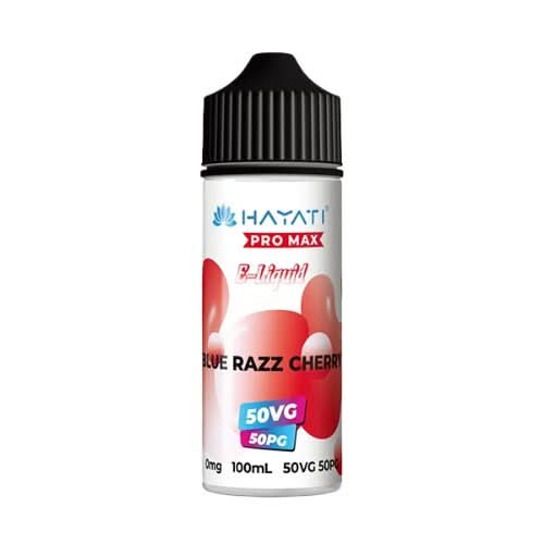 Hayati Pro Max 100ml E-Liquid Shortfill  50VG/50PG - Blue Razz Cherry