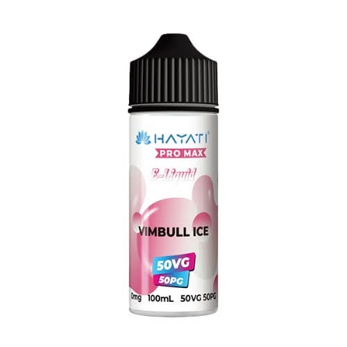 Hayati Pro Max 100ml E-Liquid Shortfill  50VG/50PG  - Vimbull Ice