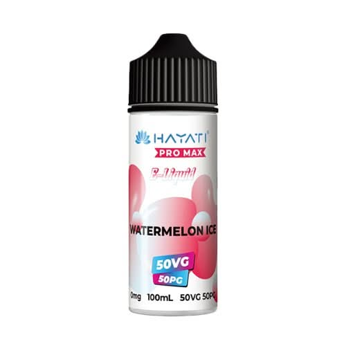 Hayati Pro Max 100ml E-Liquid Shortfill  50VG/50PG - Watermelon Ice