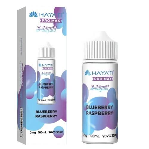 Hayati Pro Max 100ml 70VG/30PG  E-Liquid -Blueberry Raspberry