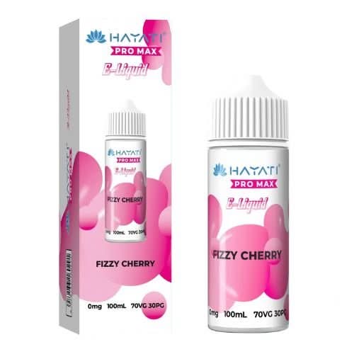 Hayati Pro Max 100ml 70VG/30PG  E-Liquid -Fizzy Cherry