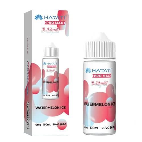 Hayati Pro Max 100ml 70VG/30PG  E-Liquid -Watermelon Ice