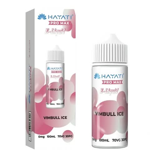 Hayati Pro Max 100ml 70VG/30PG  E-Liquid -Vimbull Ice