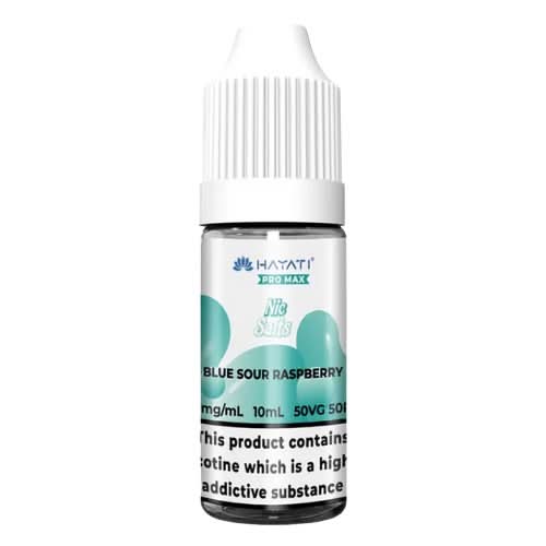 Hayati Pro Max 10ml Nic Salt E-Liquid - Pack of 10 - Blue Sour Raspberry